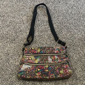 Sakroots Colorful Patterned Crossbody Bag